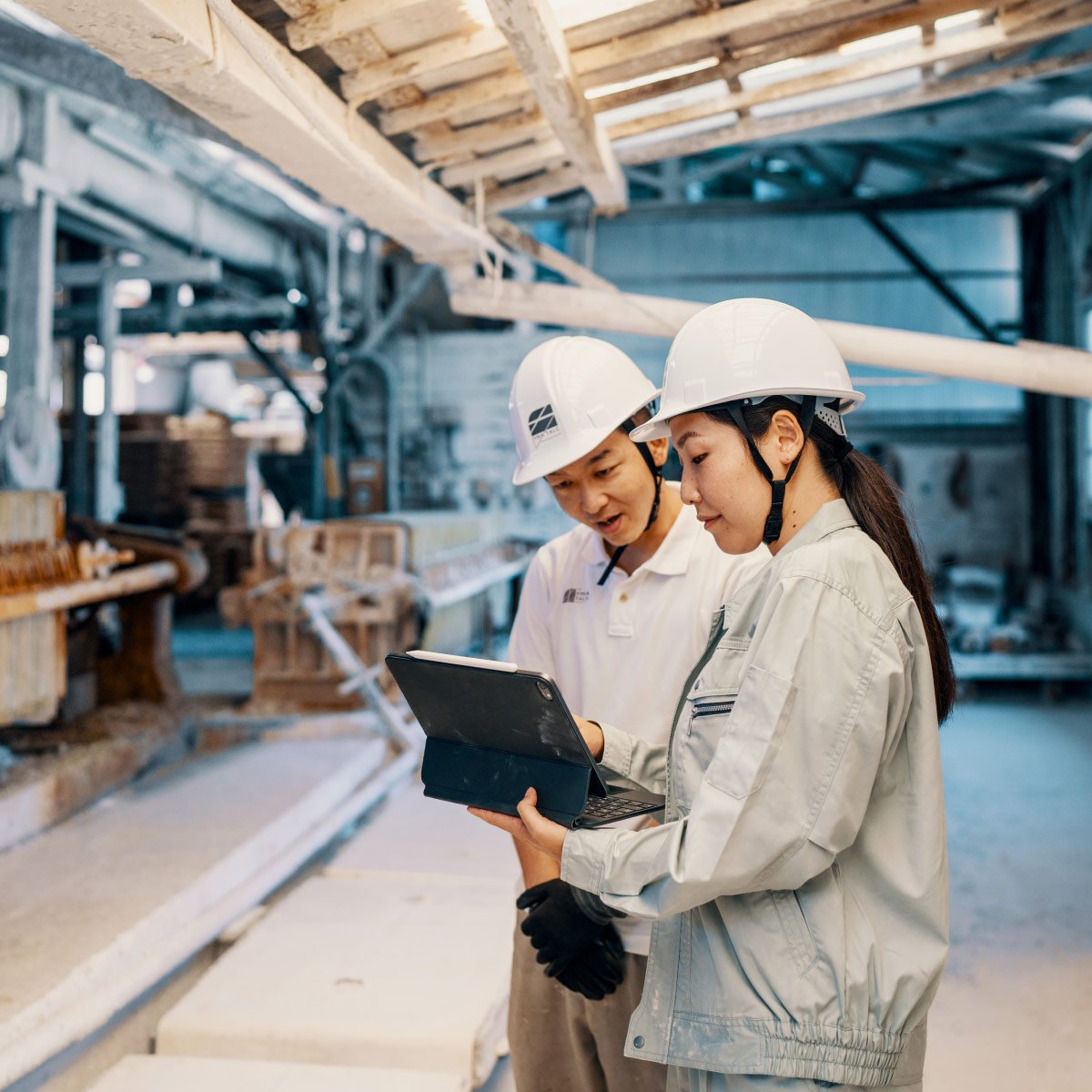 Employees meet to discuss using Docusign to streamline their procurement processes.